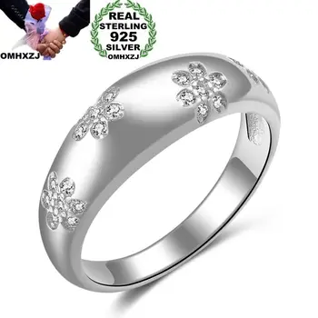OMHXZJ Wholesale Personality Fashion OL Woman Girl Party Wedding Gift Flower AAA Zircon 925 Sterling Silver Ring RN116
OMHXZJ Wholesale Personality Fashion OL Woman Girl Party Wedding Gift Flower AAA Zircon 925 Sterling Silver Ring RN116