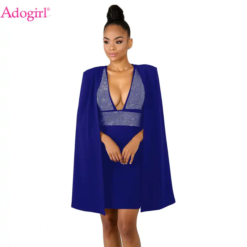 poncho dress party wear