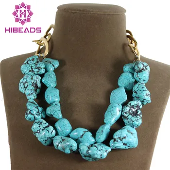 Wholesale 2pcs Irregular Stone Necklace Screw Chain Bridesmaid Gifts Jewelry Free Shipping TN088
Wholesale 2pcs Irregular Stone Necklace Screw Chain Bridesmaid Gifts Jewelry Free Shipping TN088