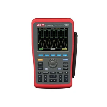 High Sensitivity UNI-T UTD1062C 2 Channels 60MHz 250MS/s Handheld Portable Digital Multimeter Oscilloscope Meter Scopemeter
High Sensitivity UNI-T UTD1062C 2 Channels 60MHz 250MS/s Handheld Portable Digital Multimeter Oscilloscope Meter Scopemeter
