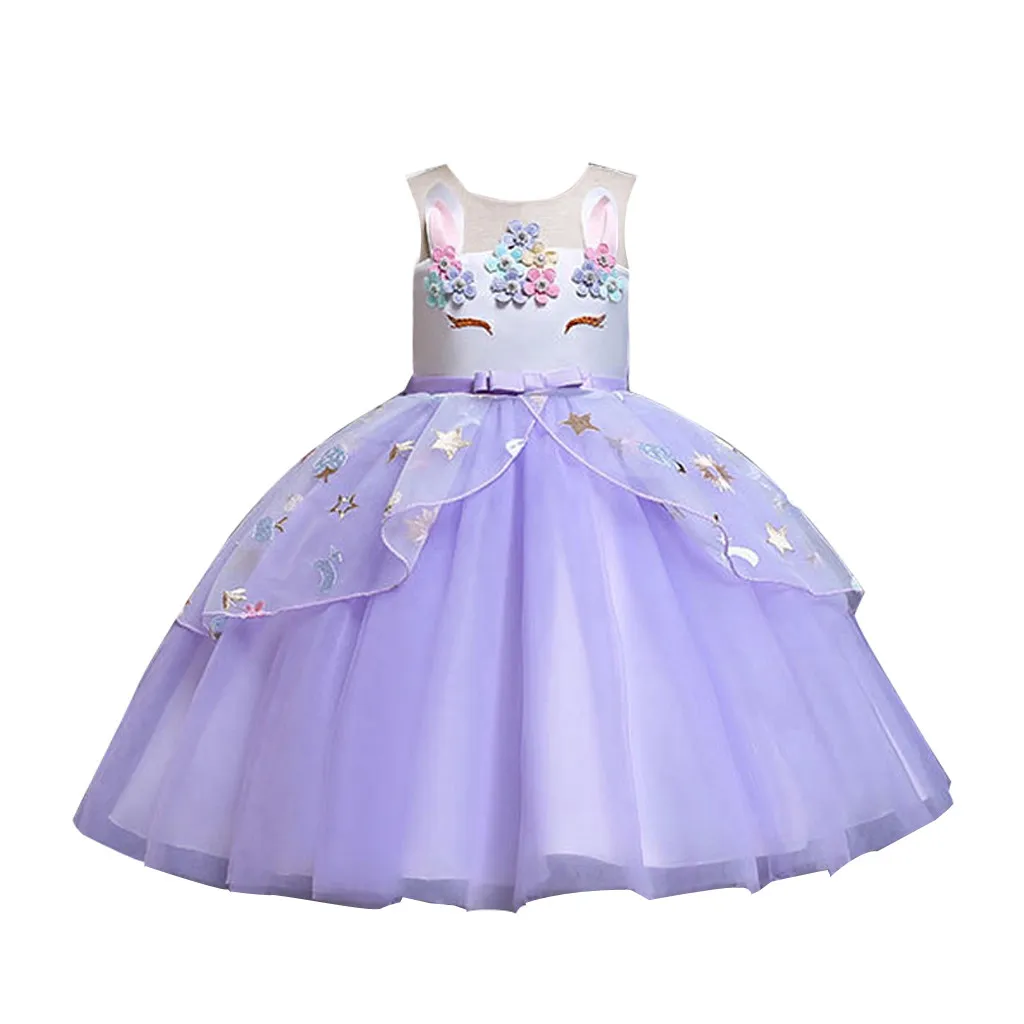 Personality Ruffle Sequins Stars Fashion Stitching Color Mesh Girls Sleeveless Tulle Princess Party Dresses Clothes vestidos
Personality Ruffle Sequins Stars Fashion Stitching Color Mesh Girls Sleeveless Tulle Princess Party Dresses Clothes vestidos