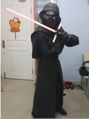 Adult Children Men Kylo Ren Costume Star Wars Cosplay Uniform Black Full Set Halloween Clothes Free Mask S-XXL
Adult Children Men Kylo Ren Costume Star Wars Cosplay Uniform Black Full Set Halloween Clothes Free Mask S-XXL