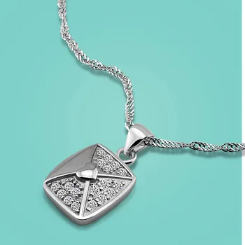 women's 925 sterling silver necklace fashion pendant necklaces Solid silver charm jewelry for lady A birthday present
women's 925 sterling silver necklace fashion pendant necklaces Solid silver charm jewelry for lady A birthday present