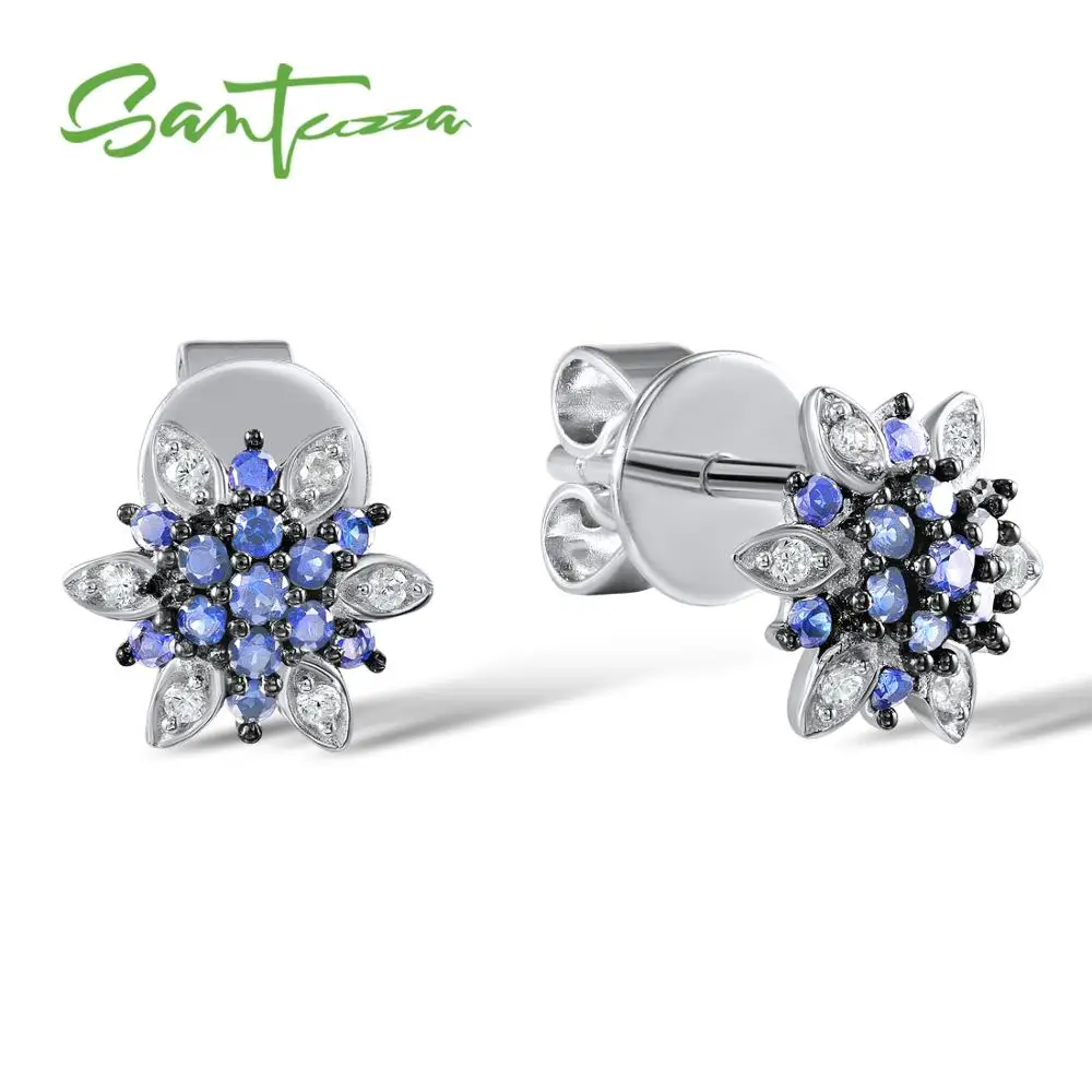 Santuzza Серебряные серьги для Для женщин 925 пробы серебряная звезда Серьги-клипс