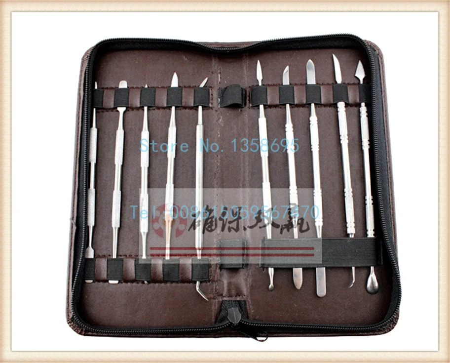 Ювелирный инструмент goldsmith 10 шт./компл. набор мини ножей для резьбы по ювелирным