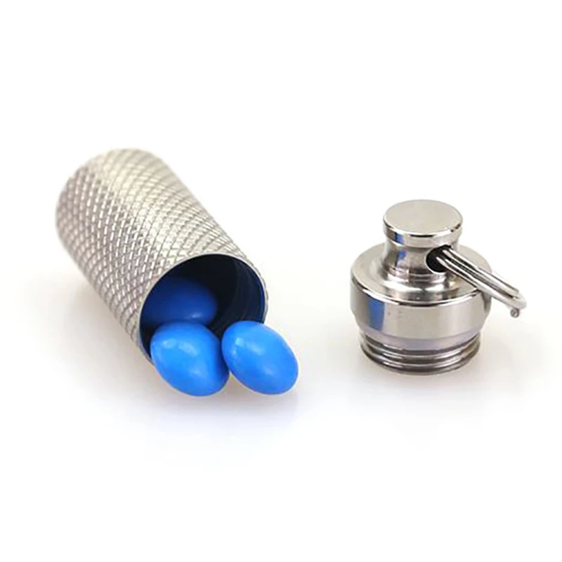 Outdoor Capsule Bottle Pill Case Emergency Gear Holder Box Titanium Mini Portable Storage Box Waterproof Travel Pill Bottle
Outdoor Capsule Bottle Pill Case Emergency Gear Holder Box Titanium Mini Portable Storage Box Waterproof Travel Pill Bottle