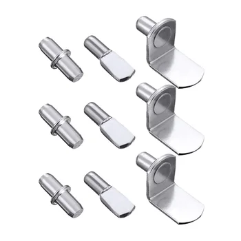 60pcs Metal Simple Stainless Steel Shelf Bracket Shelf Bracket Pegs Shelf Support for Home Store Office
60pcs Metal Simple Stainless Steel Shelf Bracket Shelf Bracket Pegs Shelf Support for Home Store Office