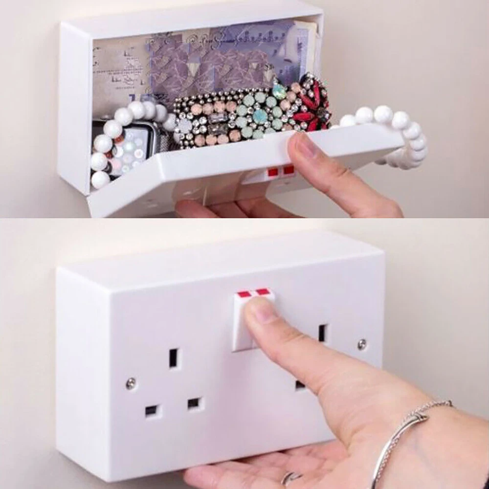 Creative Wall Socket Safe Box Imitation UK Plug Double Socket Wall Organizer Safe Secret Money Container Collection Case
Creative Wall Socket Safe Box Imitation UK Plug Double Socket Wall Organizer Safe Secret Money Container Collection Case