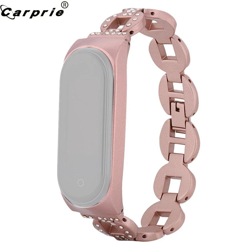 CARPRIE 3Color Fashion Women Watch Replacement Stainless Steel Wristband Chain Bracelet Band Strap for Xiaomi Mi Band 4 907
CARPRIE 3Color Fashion Women Watch Replacement Stainless Steel Wristband Chain Bracelet Band Strap for Xiaomi Mi Band 4 907