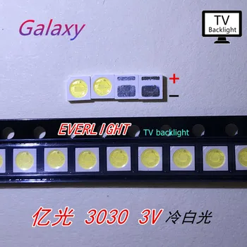 2000PCS EVERLIGHT LED Backlight 1W 3030 3V Cool white 80-90LM TV Application 62-113TUN2C/S5000-00F/TR8-T
2000PCS EVERLIGHT LED Backlight 1W 3030 3V Cool white 80-90LM TV Application 62-113TUN2C/S5000-00F/TR8-T