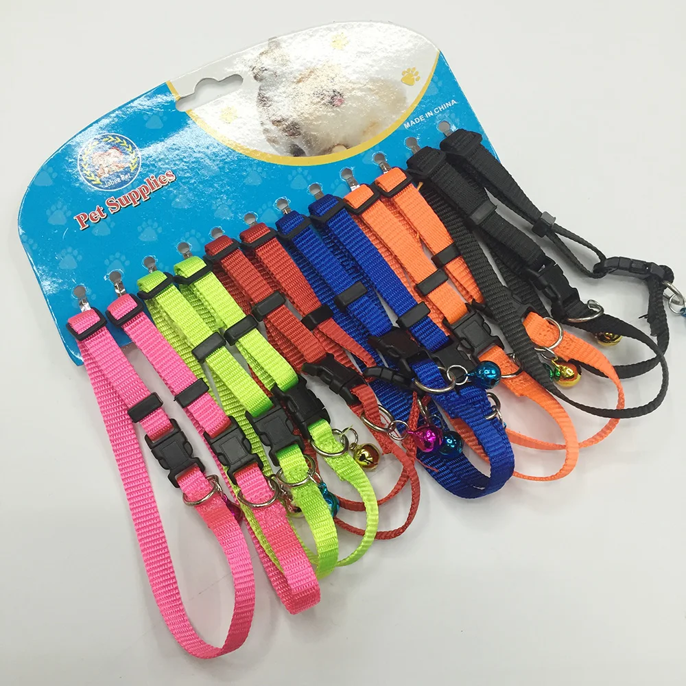 48pcs/lot Dog Cat Collar Personalized Nylon Collar for Cats Dogs with Bell Pet Collar Product Free Shipping
48pcs/lot Dog Cat Collar Personalized Nylon Collar for Cats Dogs with Bell Pet Collar Product Free Shipping