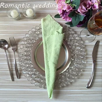 20pcs/ ctns /Free shipment /13" Nickel & Iron Wedding sliver Charger Plates with beads for wedding decoration
20pcs/ ctns /Free shipment /13" Nickel & Iron Wedding sliver Charger Plates with beads for wedding decoration