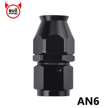 AN6 Reusable PTFE Fitting 0Degree Tube To Female AN Adapter For PTFE Hose Swivel Hose End Black
AN6 Reusable PTFE Fitting 0Degree Tube To Female AN Adapter For PTFE Hose Swivel Hose End Black