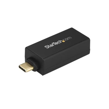 StarTech.com USB-C to Gigabit Ethernet Adapter - USB 3.0, Wired, USB Type-C, Ethernet, 5000 Mbit/s, Black
StarTech.com USB-C to Gigabit Ethernet Adapter - USB 3.0, Wired, USB Type-C, Ethernet, 5000 Mbit/s, Black