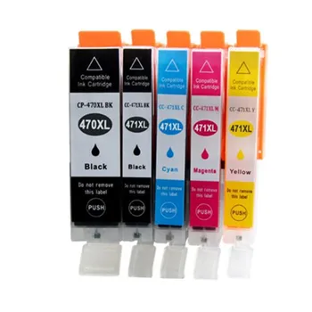 Hisaint 5Pcs For Canon PGI 470 CLI 471 Ink Cartridges With Ink For PIXMA MG5740/MG6840/MG7740 Ink Jet Printer Free Shipping
Hisaint 5Pcs For Canon PGI 470 CLI 471 Ink Cartridges With Ink For PIXMA MG5740/MG6840/MG7740 Ink Jet Printer Free Shipping