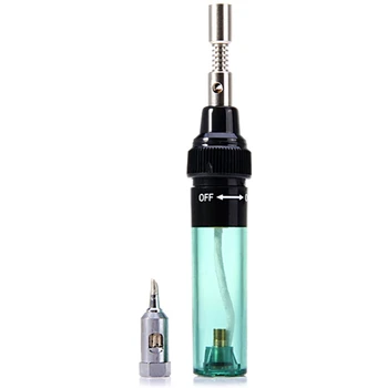 

8ml Filling Capacity New Packing Cordless Torch Soldering Iron MT-100 Butane Gas Soldering Iron Pen