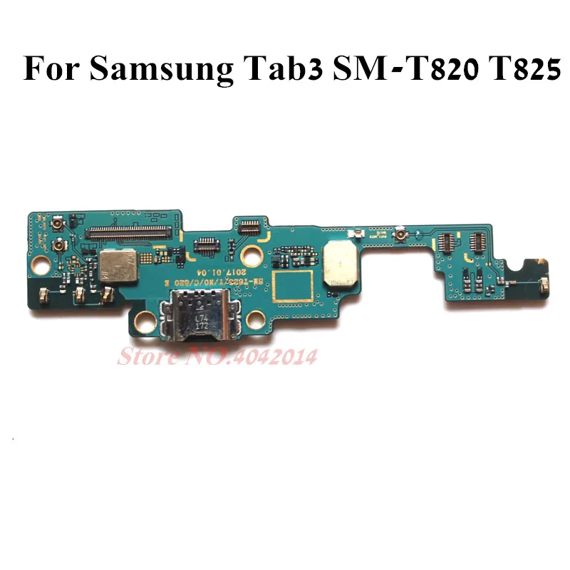 Original For Samsung Tab3 T820 T825 SM-825 USB Charging Dock Connector Port Plug Microphone Module Board Replacement parts
Original For Samsung Tab3 T820 T825 SM-825 USB Charging Dock Connector Port Plug Microphone Module Board Replacement parts