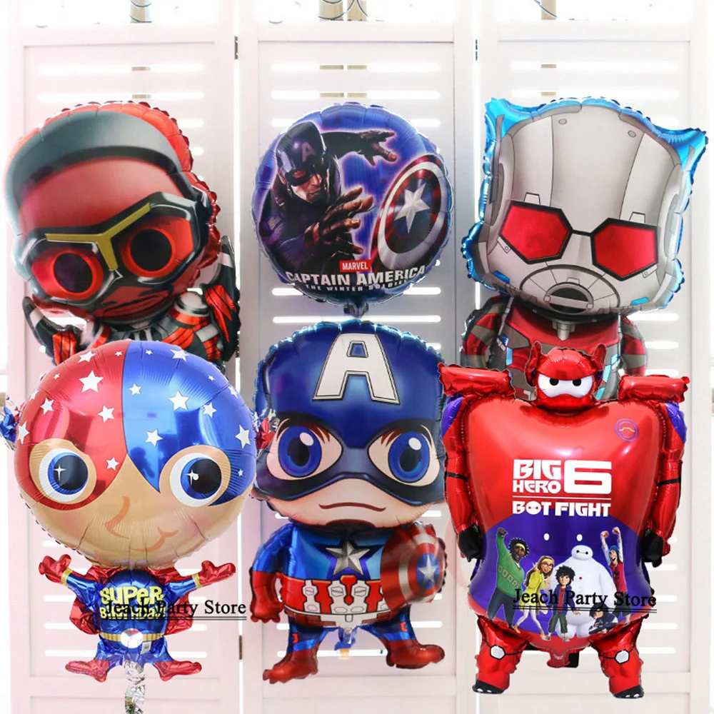 big hero captain america superman spiderman birthday decoration baby kids the avengers toys helium foil superhero balloons
big hero captain america superman spiderman birthday decoration baby kids the avengers toys helium foil superhero balloons