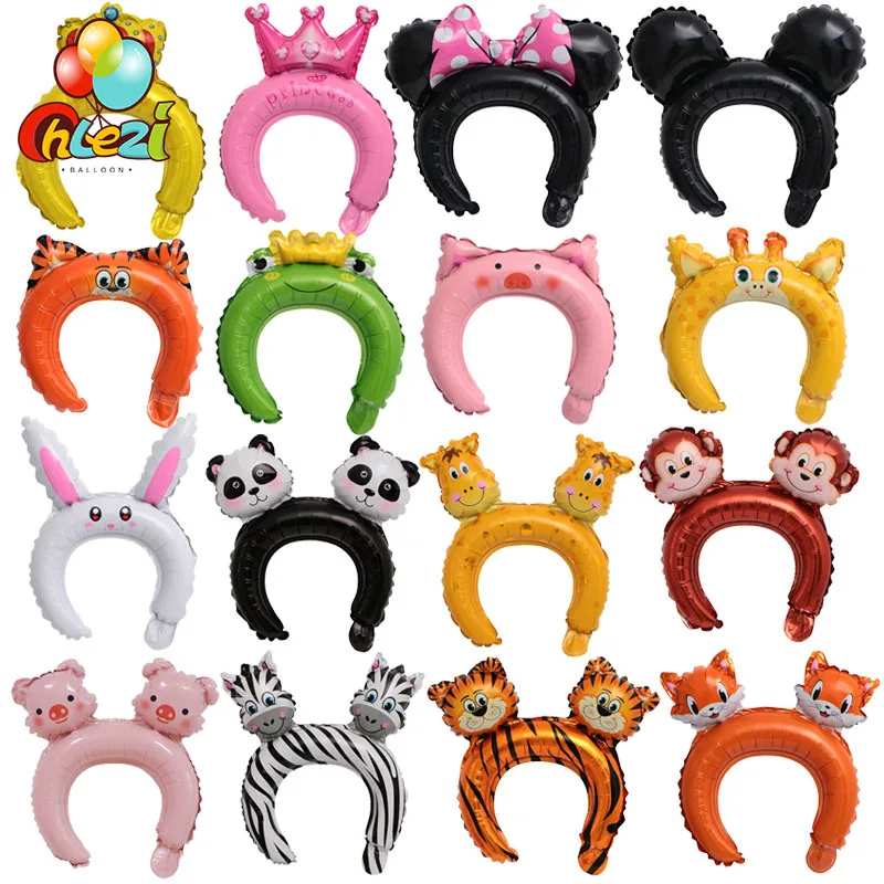 Animal ballons Children's hair accessory headband balloon children' day Party decor Birthday Party Baby shower globos DIY toys
Animal ballons Children's hair accessory headband balloon children' day Party decor Birthday Party Baby shower globos DIY toys