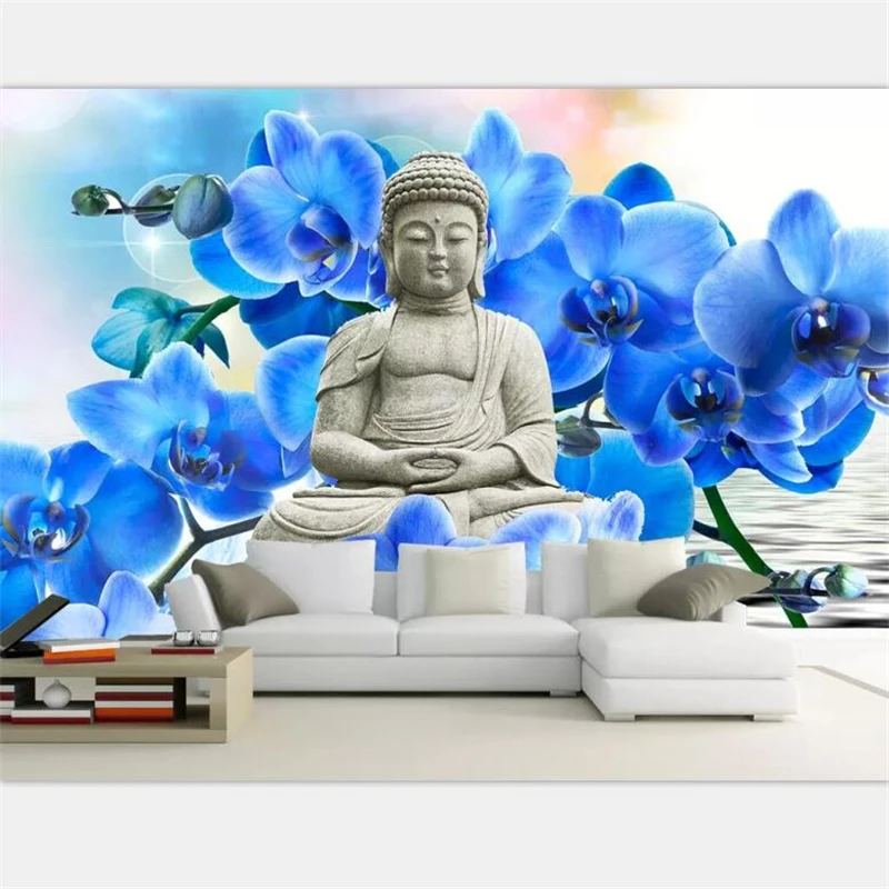 beibehang Wallpaper mural custom home decoration photo living room bedroom water Buddha statue mural TV background
beibehang Wallpaper mural custom home decoration photo living room bedroom water Buddha statue mural TV background