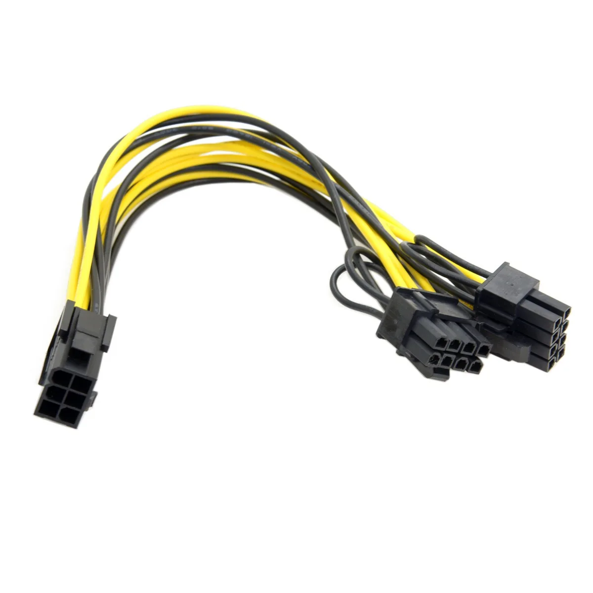 CY PCI-E PCI Express ATX 6Pin Male to Dual 8Pin & 6Pin Female Video Card Extension Splitter Power Cable
CY PCI-E PCI Express ATX 6Pin Male to Dual 8Pin & 6Pin Female Video Card Extension Splitter Power Cable