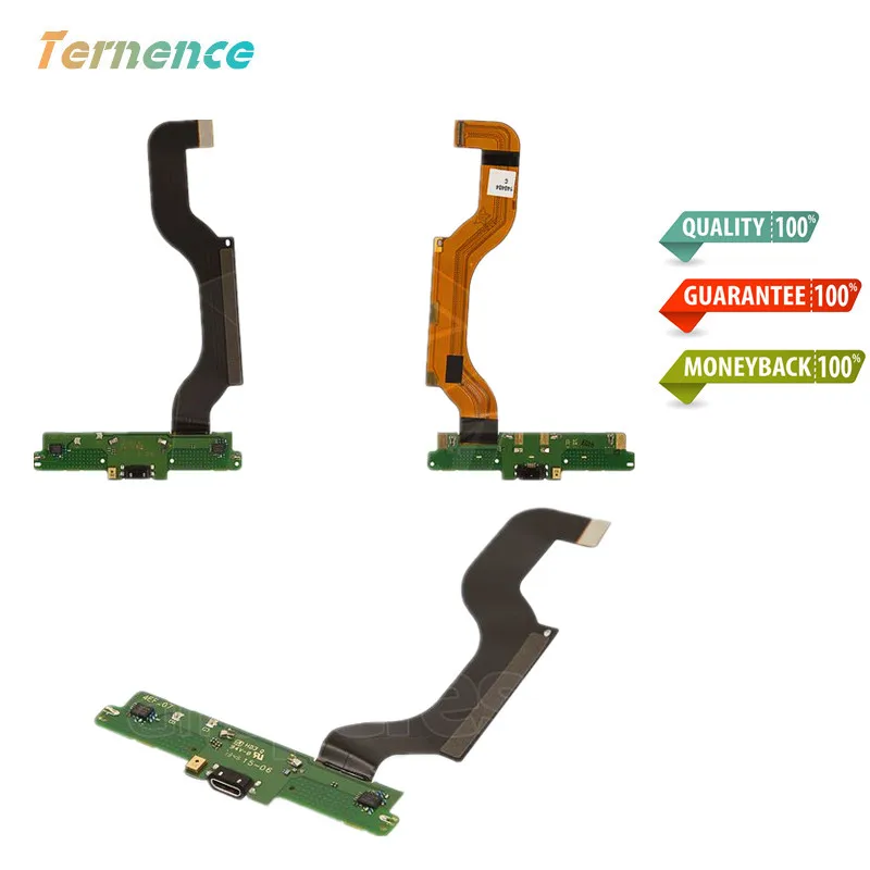 Flat-Cable-for-Nokia-1520-Lumia-Cell-Phone-charge-connector-with-components_