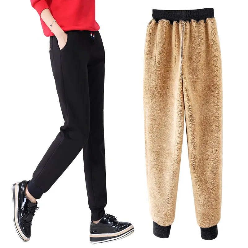 Autumn Winter Pants Women Warm Fleece Joggers Thick Loose Baggy Sweatpants Female Trousers Bottoms Plus Size 5XL
Autumn Winter Pants Women Warm Fleece Joggers Thick Loose Baggy Sweatpants Female Trousers Bottoms Plus Size 5XL
