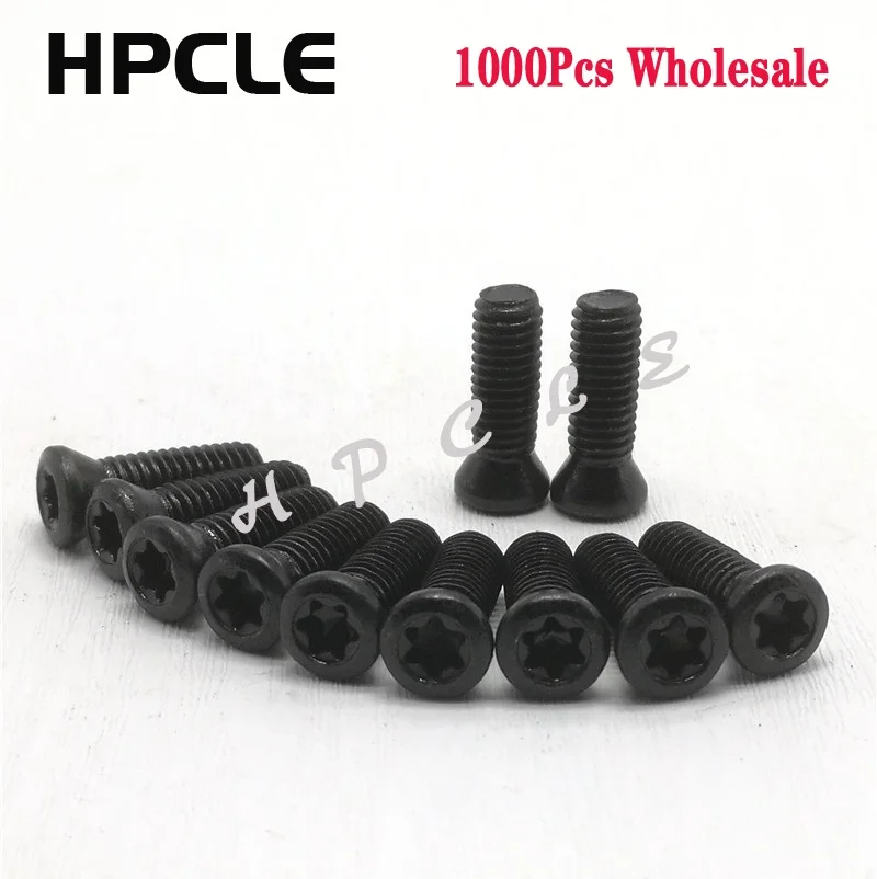 1000Pcs Wholesale M1.8 M2 M2.2 M2.5 M3 M3.5 M4 M5 M6 * L CNC Tool Screw Insert Torx Screw CNC Bar Replaces Carbide Inserts Lathe
1000Pcs Wholesale M1.8 M2 M2.2 M2.5 M3 M3.5 M4 M5 M6 * L CNC Tool Screw Insert Torx Screw CNC Bar Replaces Carbide Inserts Lathe