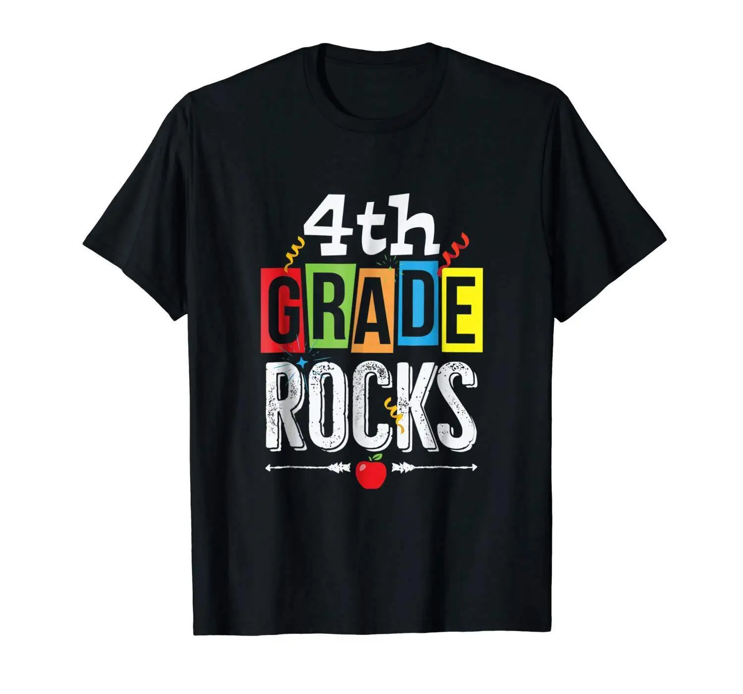 4th Fourth Grade Rocks Back To School Funny Black T-Shirt Cartoon t shirt men Unisex New Fashion tshirt free shipping funny
4th Fourth Grade Rocks Back To School Funny Black T-Shirt Cartoon t shirt men Unisex New Fashion tshirt free shipping funny