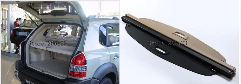 For HYUNDAI Tucson 2006-2013 Rear Trunk Security Shield Cargo Cover High Qualit Auto Accessories Black Beige
For HYUNDAI Tucson 2006-2013 Rear Trunk Security Shield Cargo Cover High Qualit Auto Accessories Black Beige