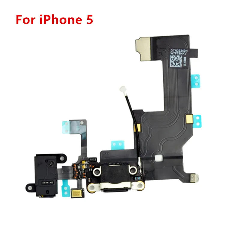 Black / White 5G Charger Charging port Dock USB Connector Data Flex Cable For iPhone 5 Headphone Jack Flex Cable replacement
Black / White 5G Charger Charging port Dock USB Connector Data Flex Cable For iPhone 5 Headphone Jack Flex Cable replacement