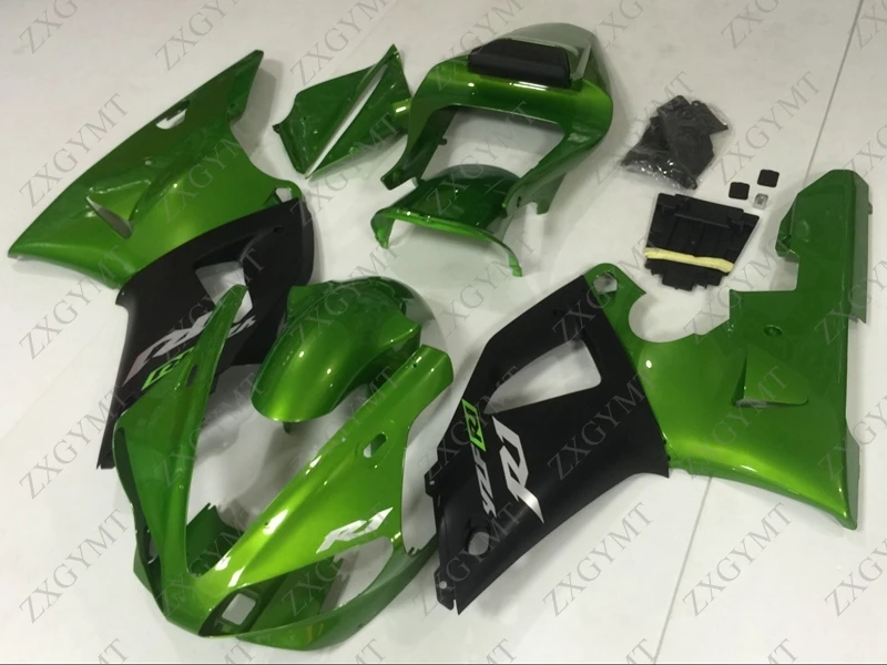 Full Body Kits for YAMAHA YZFR1 2000 - 2001 Green Black Plastic Fairings for YAMAHA YZFR1 2000 Abs Fairing for YAMAHA YZFR1 01
Full Body Kits for YAMAHA YZFR1 2000 - 2001 Green Black Plastic Fairings for YAMAHA YZFR1 2000 Abs Fairing for YAMAHA YZFR1 01