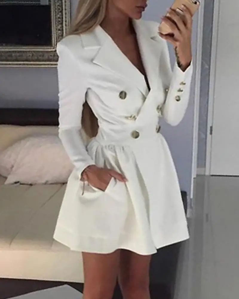 mini trench dress