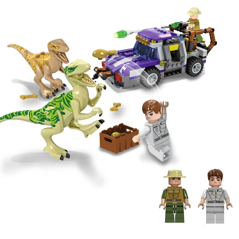 TS8003 Dinosaur Pursuit Hunting Vehicle Jurassic Dinosaur World Bricks Building Block Toys Gift for Children
TS8003 Dinosaur Pursuit Hunting Vehicle Jurassic Dinosaur World Bricks Building Block Toys Gift for Children