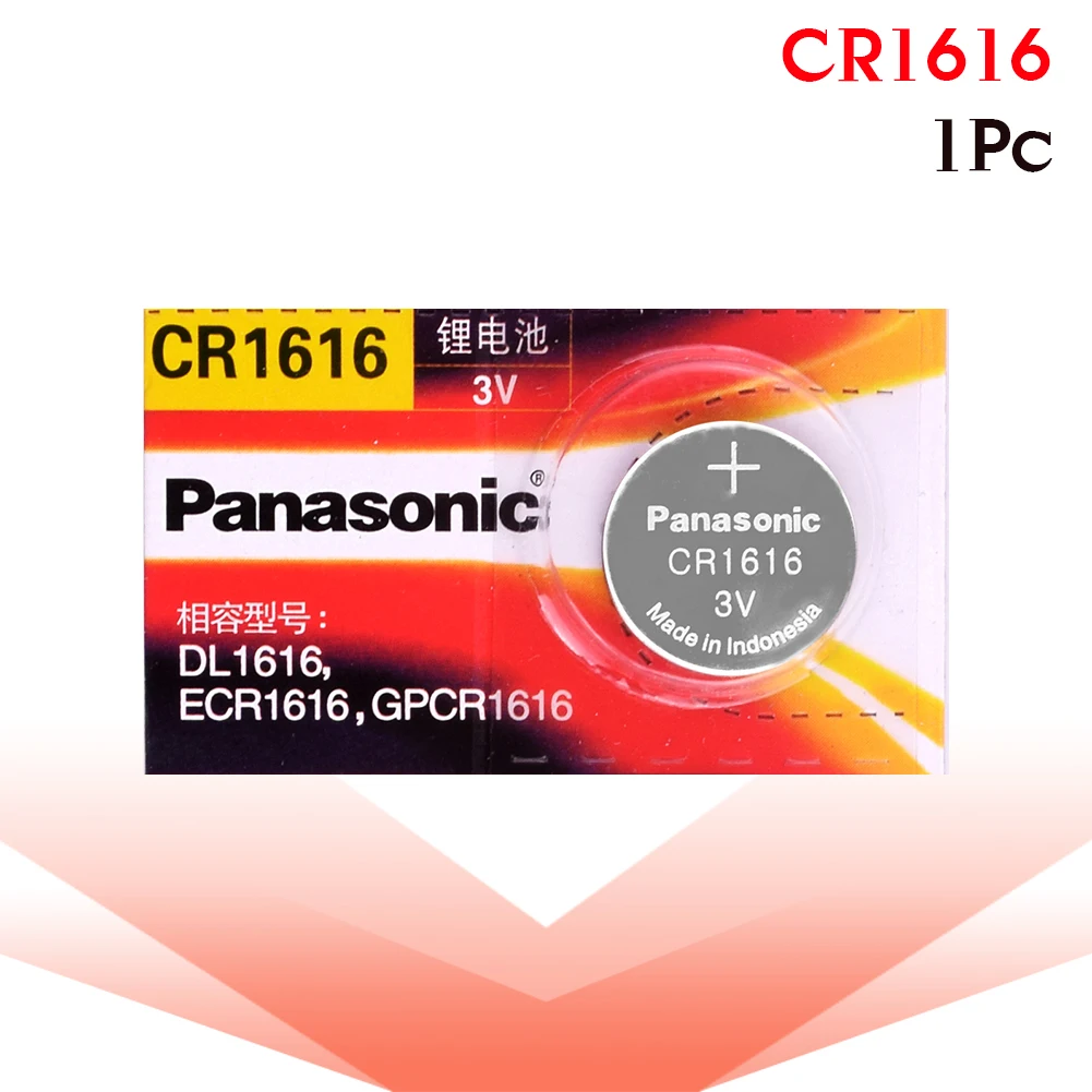 PANASONIC 1pc cr1616 3v button cell coin batteries for watch DL1616 BR1616 ECR1616 5021LC L11 L28 KCR1616
PANASONIC 1pc cr1616 3v button cell coin batteries for watch DL1616 BR1616 ECR1616 5021LC L11 L28 KCR1616