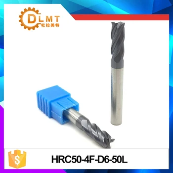 1pcs HRC50 4F-D6*50L 6mm EndMills 4Flute Straight Shank Regular Length Flat Spiral EndMills for CNC Machine Tool Milling Cutter
1pcs HRC50 4F-D6*50L 6mm EndMills 4Flute Straight Shank Regular Length Flat Spiral EndMills for CNC Machine Tool Milling Cutter