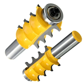 1pc Triple Bead Router Bit 1/2'' Shank Column Face Molding Woodworking Cutter For Power Tool
1pc Triple Bead Router Bit 1/2'' Shank Column Face Molding Woodworking Cutter For Power Tool