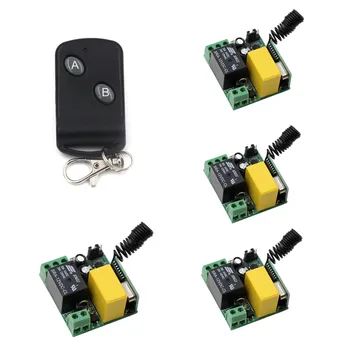 AC 220V Remote Control Switch Wirelesss Switch 1CH 10A Relay Receiver Remote Controller Transmitter Home Lights Lamp Switch
AC 220V Remote Control Switch Wirelesss Switch 1CH 10A Relay Receiver Remote Controller Transmitter Home Lights Lamp Switch