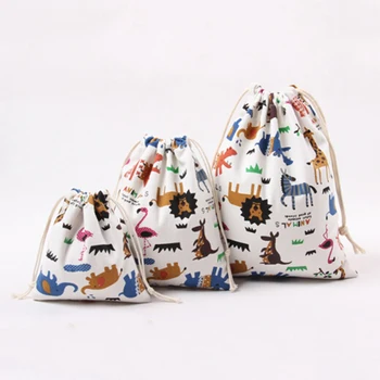 3pcs/Set Canvas Pouch Drawstring Grocery Shopping Bags Cute Animale Printing Children's Love Candy Gift Bags Unisex Pouch Cluch
3pcs/Set Canvas Pouch Drawstring Grocery Shopping Bags Cute Animale Printing Children's Love Candy Gift Bags Unisex Pouch Cluch