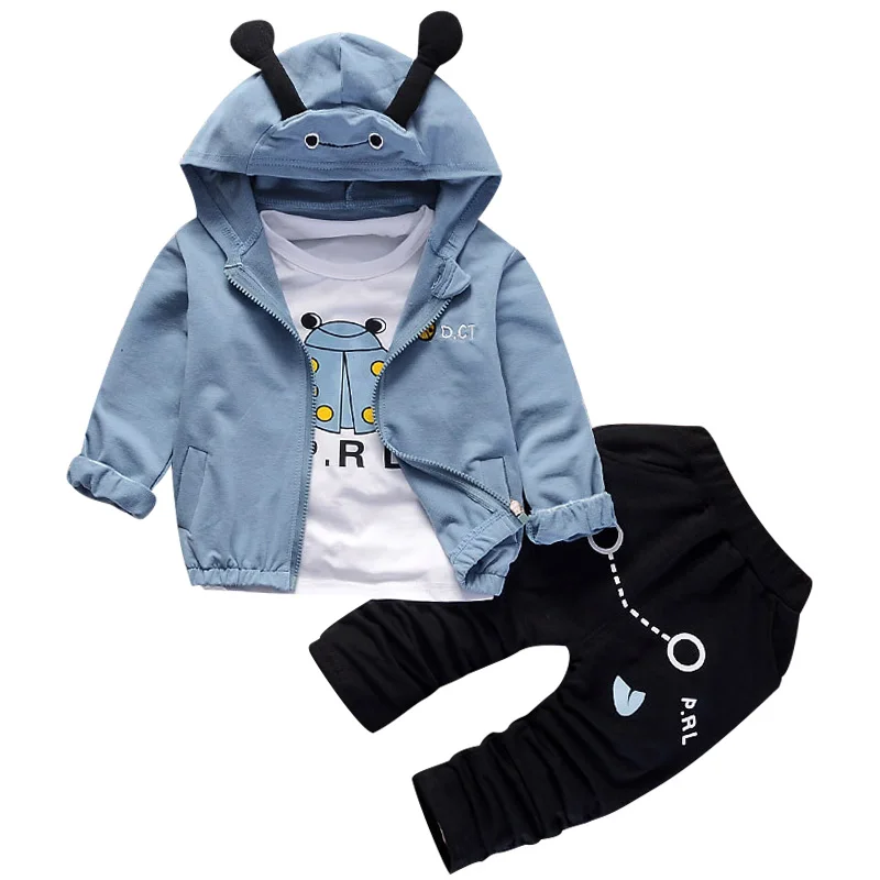 NEW Casual Set Boys Clothes T Shirt Coat Pants 3PS Kids Fashion Children Clothing Tracksuit Boys Clothing Ladybird Suit 0-5Year
NEW Casual Set Boys Clothes T Shirt Coat Pants 3PS Kids Fashion Children Clothing Tracksuit Boys Clothing Ladybird Suit 0-5Year