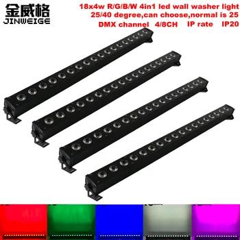 Free Shipping 4pcs/Lot High Brightest 18X4W RGBW 4IN1 LED Wall Washer Light 4IN1 Stage Led Bar Light
Free Shipping 4pcs/Lot High Brightest 18X4W RGBW 4IN1 LED Wall Washer Light 4IN1 Stage Led Bar Light