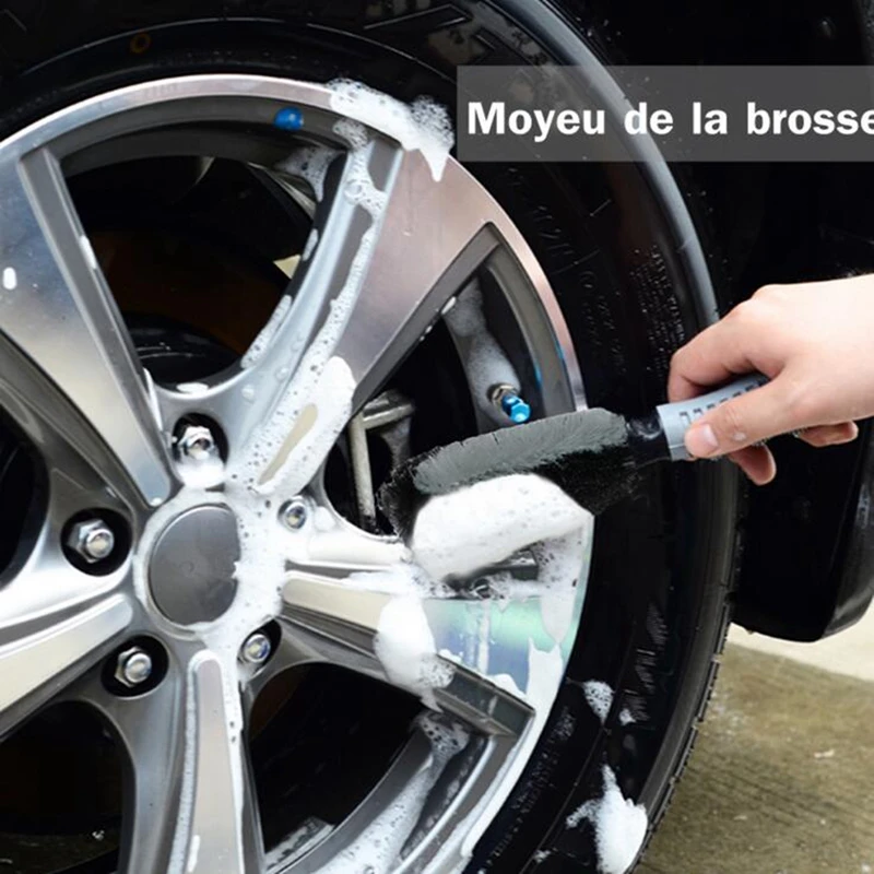 NEWEST 2 PCS Universal Veheicle Washing Wheel Tire Rim Scrub T-type Car Motorcycle Bike Handle Washing Cleaning Tool Cleaner
NEWEST 2 PCS Universal Veheicle Washing Wheel Tire Rim Scrub T-type Car Motorcycle Bike Handle Washing Cleaning Tool Cleaner