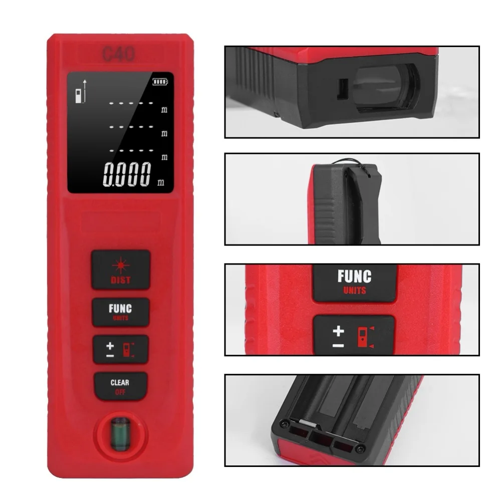 Portable laser range finder rangefinder digital distance zone volume meter dustproof and splashproof
Portable laser range finder rangefinder digital distance zone volume meter dustproof and splashproof