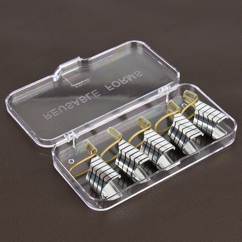 5 sets Reusable Dual Silver Nail Form For Nail Art Making C Curve Acrylic French Tips Free Shipping H1E1
5 sets Reusable Dual Silver Nail Form For Nail Art Making C Curve Acrylic French Tips Free Shipping H1E1