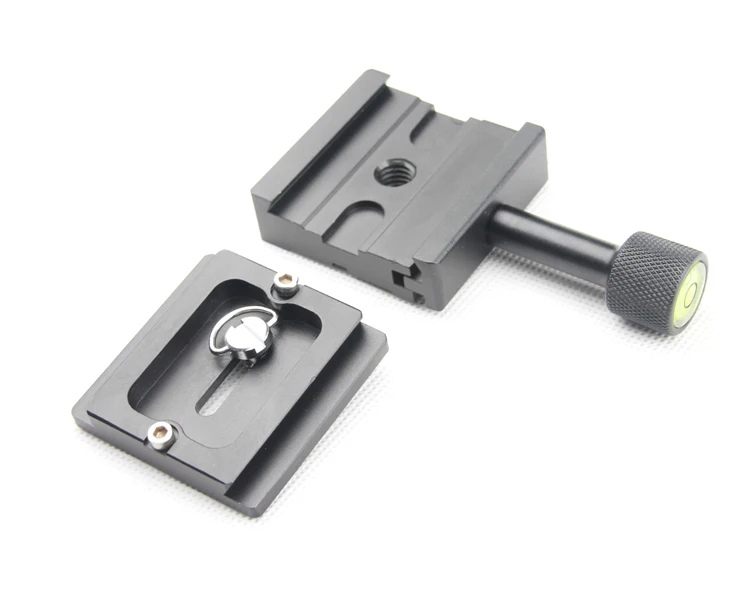 2 in 1 Quick Plate Square Clamp with Gradienter for Quick Release Plate for Tripod Ball Head Arca Swiss RRS Wimberley
2 in 1 Quick Plate Square Clamp with Gradienter for Quick Release Plate for Tripod Ball Head Arca Swiss RRS Wimberley