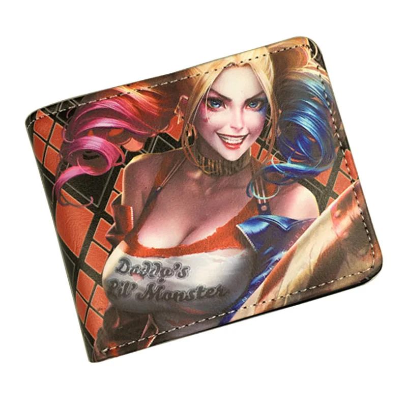 DC Marvel Bioworld Comics Wallets Suicide Squad Purse Daddy Monster Dutch ACT Teams Amanda Batman Ugly Small Short Purse Wallet
DC Marvel Bioworld Comics Wallets Suicide Squad Purse Daddy Monster Dutch ACT Teams Amanda Batman Ugly Small Short Purse Wallet