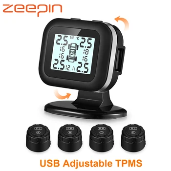 Car TPMS USB Charge 5V Tire Pressure Monitoring System Adjust Digital Display Auto Security Tyre Alarm PSI for Off-road Vehicle
Car TPMS USB Charge 5V Tire Pressure Monitoring System Adjust Digital Display Auto Security Tyre Alarm PSI for Off-road Vehicle