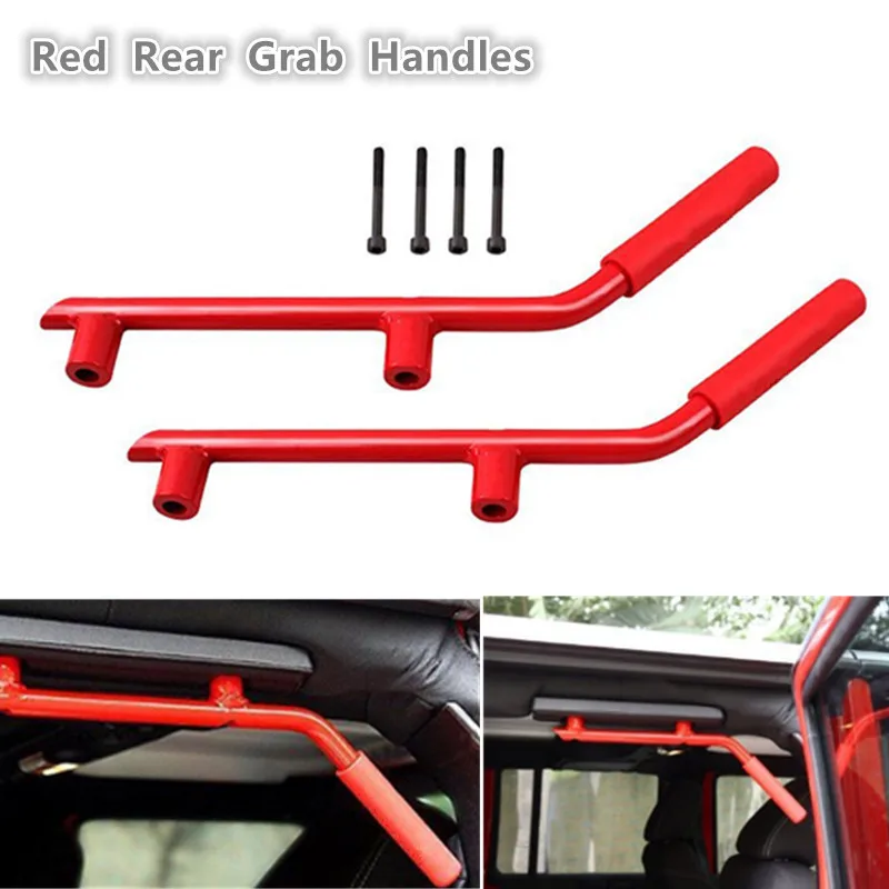 2Pcs Car Rear Grab Bar Grab Handle Kit for Jeep for Wrangler JK 2007-2016 Back Grab Handles
2Pcs Car Rear Grab Bar Grab Handle Kit for Jeep for Wrangler JK 2007-2016 Back Grab Handles