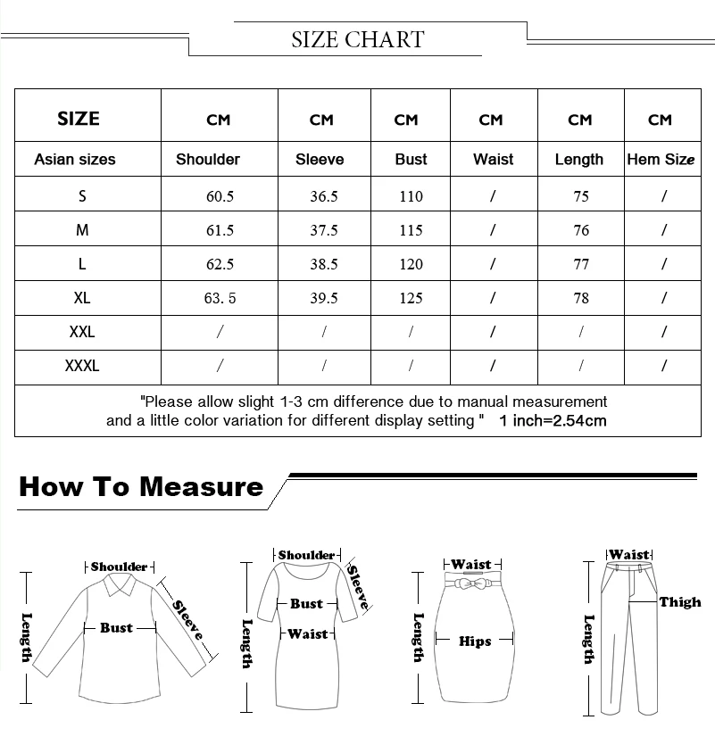 Us size and asian size