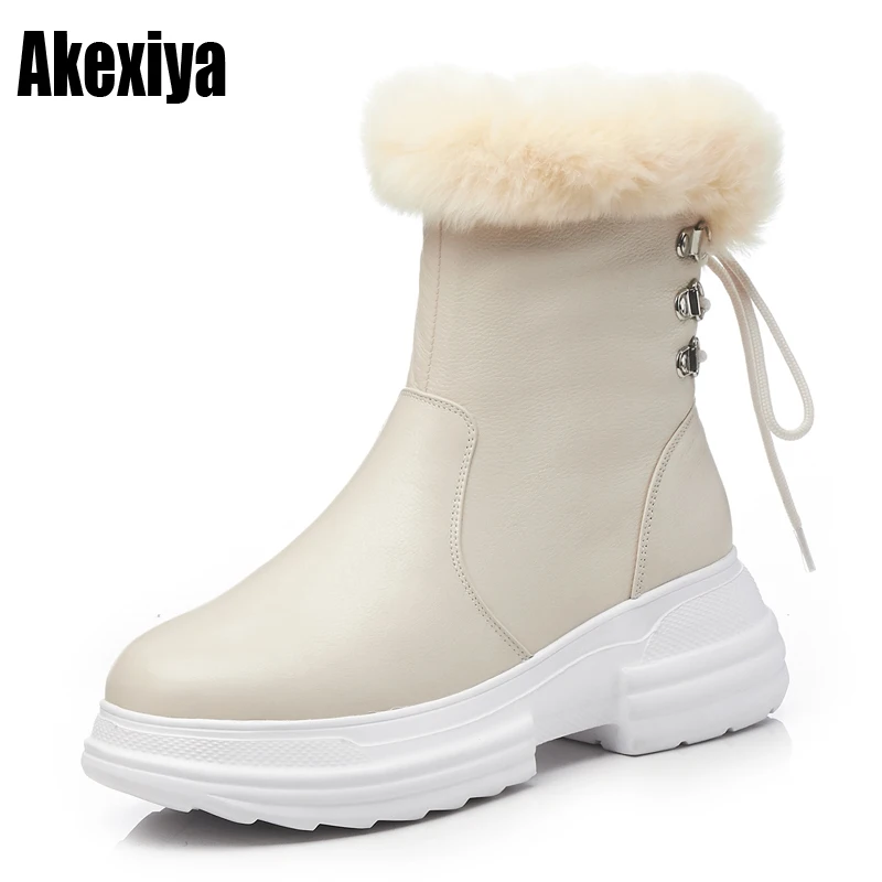 Ankle Boots Woman Winter Wool Fur 2019 New Female Genuine Leather Snow Boots Flat Warm Shearling Fur Snowboots Boot Woman k213
Ankle Boots Woman Winter Wool Fur 2019 New Female Genuine Leather Snow Boots Flat Warm Shearling Fur Snowboots Boot Woman k213